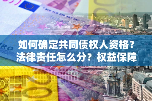 武汉如何确定共同债权人资格？法律责任怎么分？权益保障技巧揭秘！