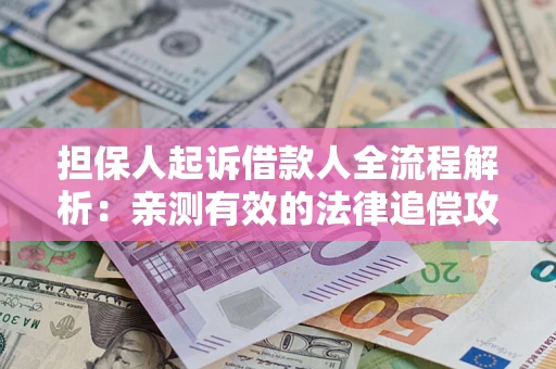 武汉担保人起诉借款人全流程解析：亲测有效的法律追偿攻略