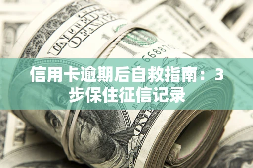 武汉信用卡逾期后自救指南：3步保住征信记录