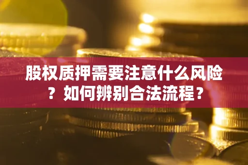 武汉股权质押需要注意什么风险？如何辨别合法流程？