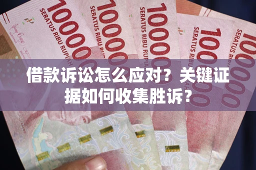 武汉借款诉讼怎么应对？关键证据如何收集胜诉？